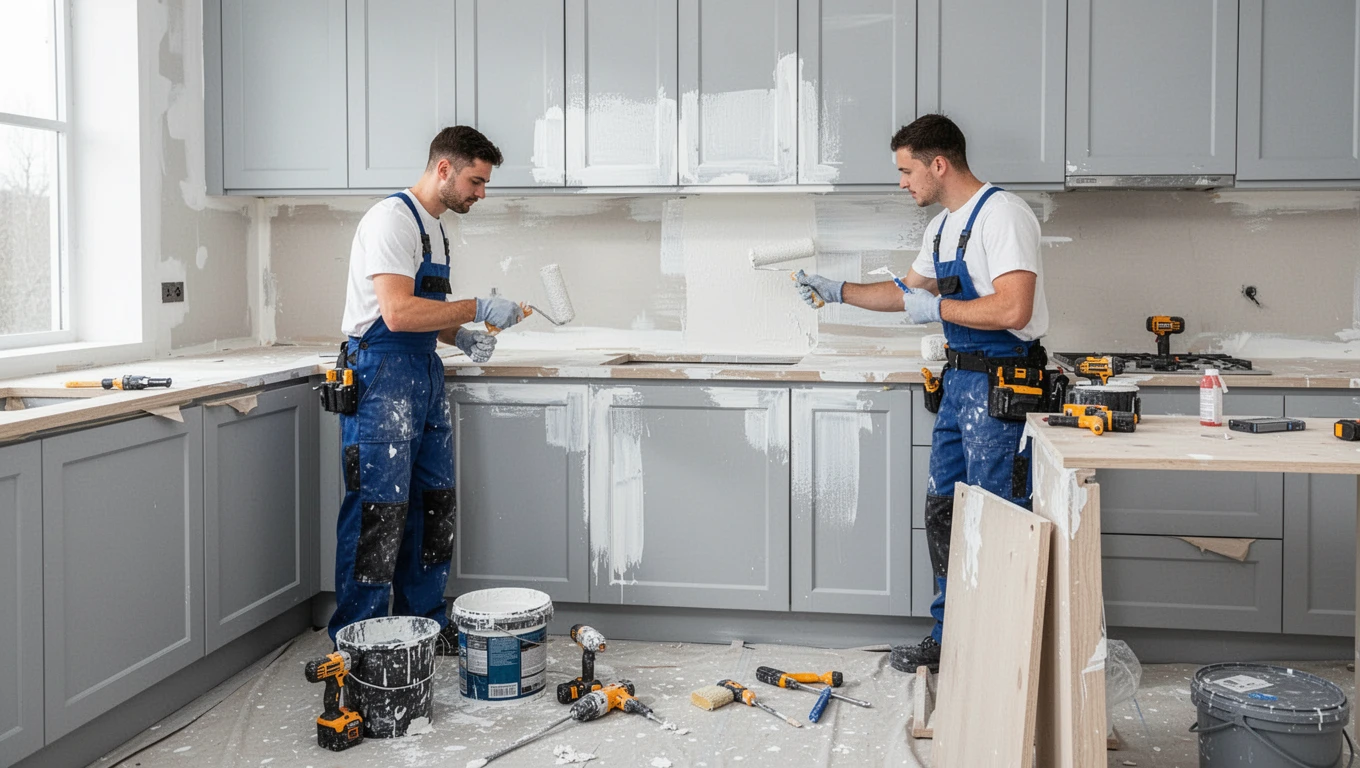 Cabinet & Kitchen Painting